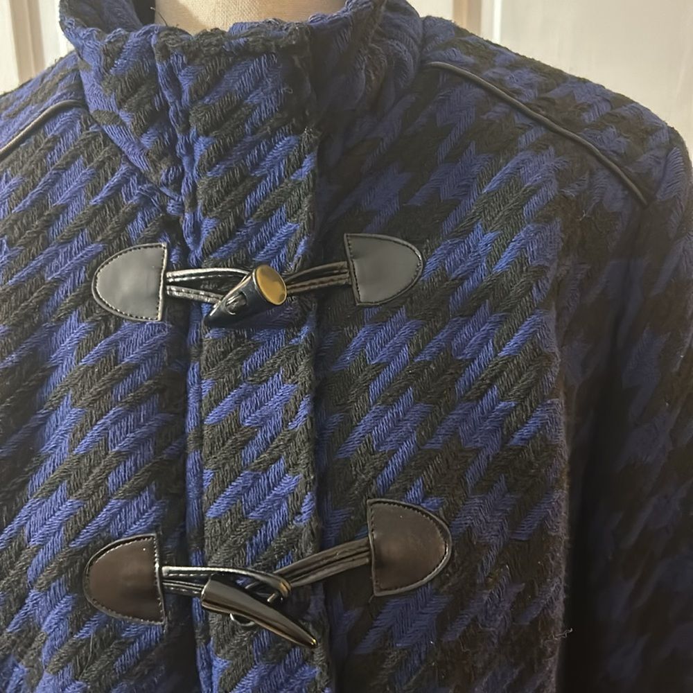 Rampage Houndstooth Maddy Toggle Jacket - image 6